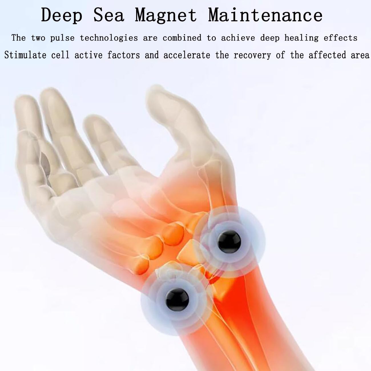 Muñequera con Calefacción para Manos Y Muñecas,Soporte De Muñeca Mano Ajustable,Tres Niveles De Calentamiento + Masaje Vibratorio,Calentador De Muñeca Portátil
