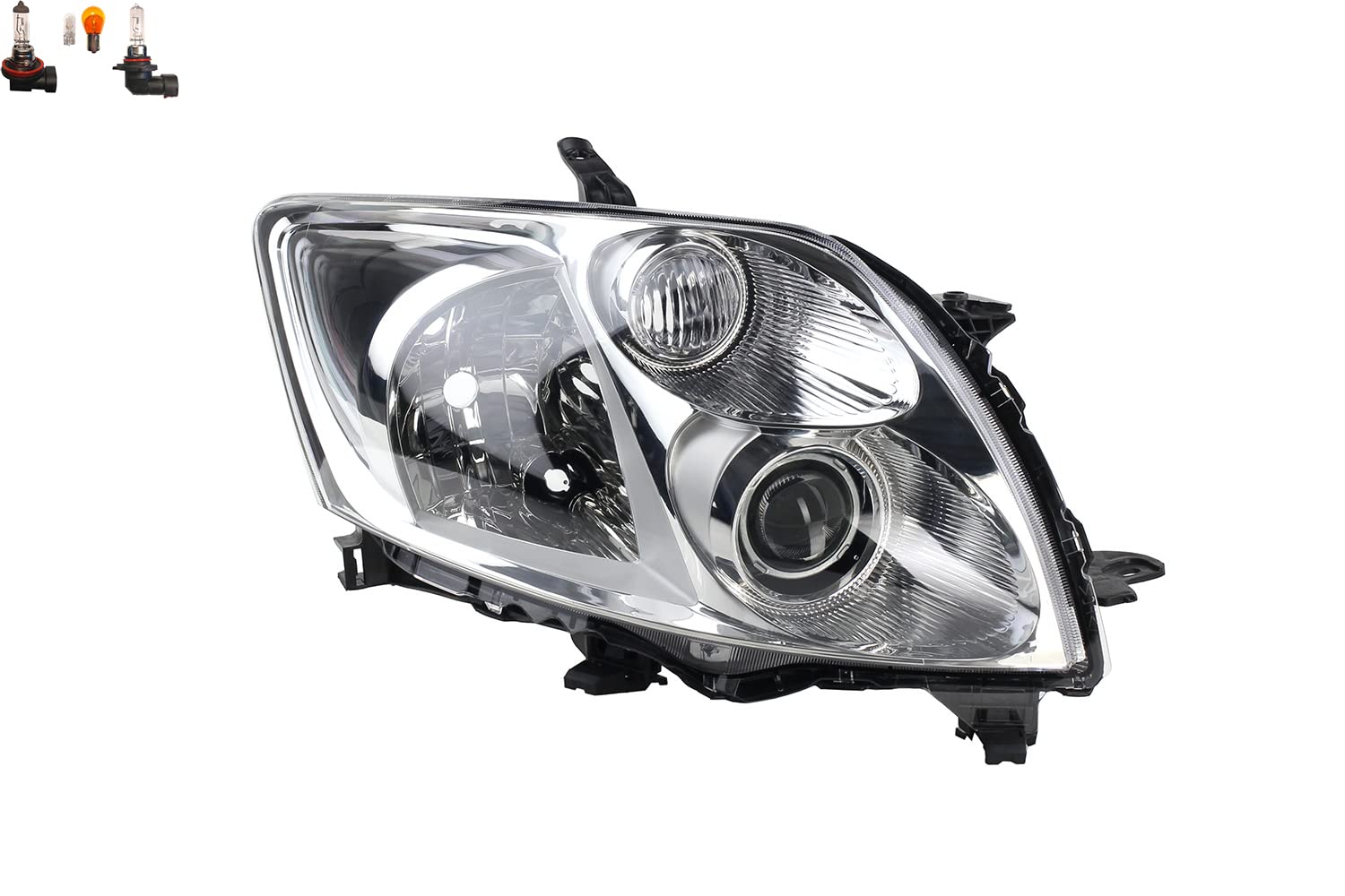 Johns Fari alogeni adatti per Toyota Auris 03/2007-02/10 Lampadina destra