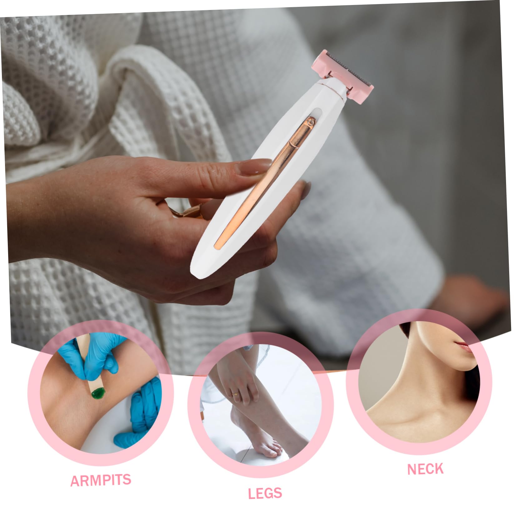 MAGICLULU 3 Set Di Dispositivi Per La Rimozione Dei Per Donne E Uomini Strumento Per La Rimozione Dei Per Corpo E Viso Portatile E Sicuro