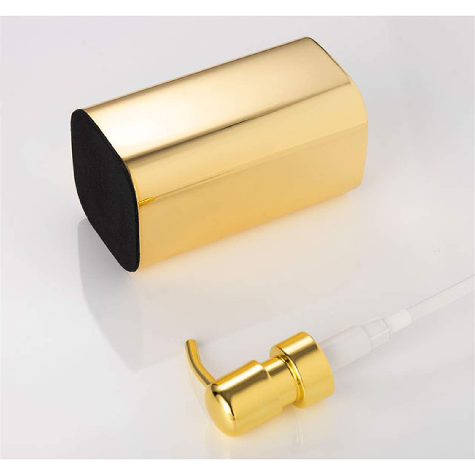 dispenser sapone/Dosatori per sapone liquido 304 Acciaio inossidabile Acciaio inossidabile Dorato Dispenser Lotion Bottle Bottle Bottle Bottle placcato oro 420ml Erogatore del Sapone/Dispenser di Sapo