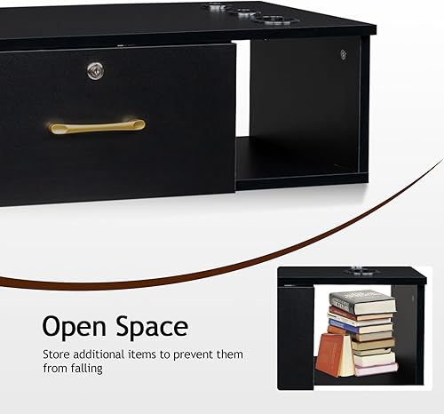 Miniatura 6 de Winado Estación de peluquería para estilista de peluquería, equipo de spa de salón de belleza, estación de gabinete de salón con cajón de