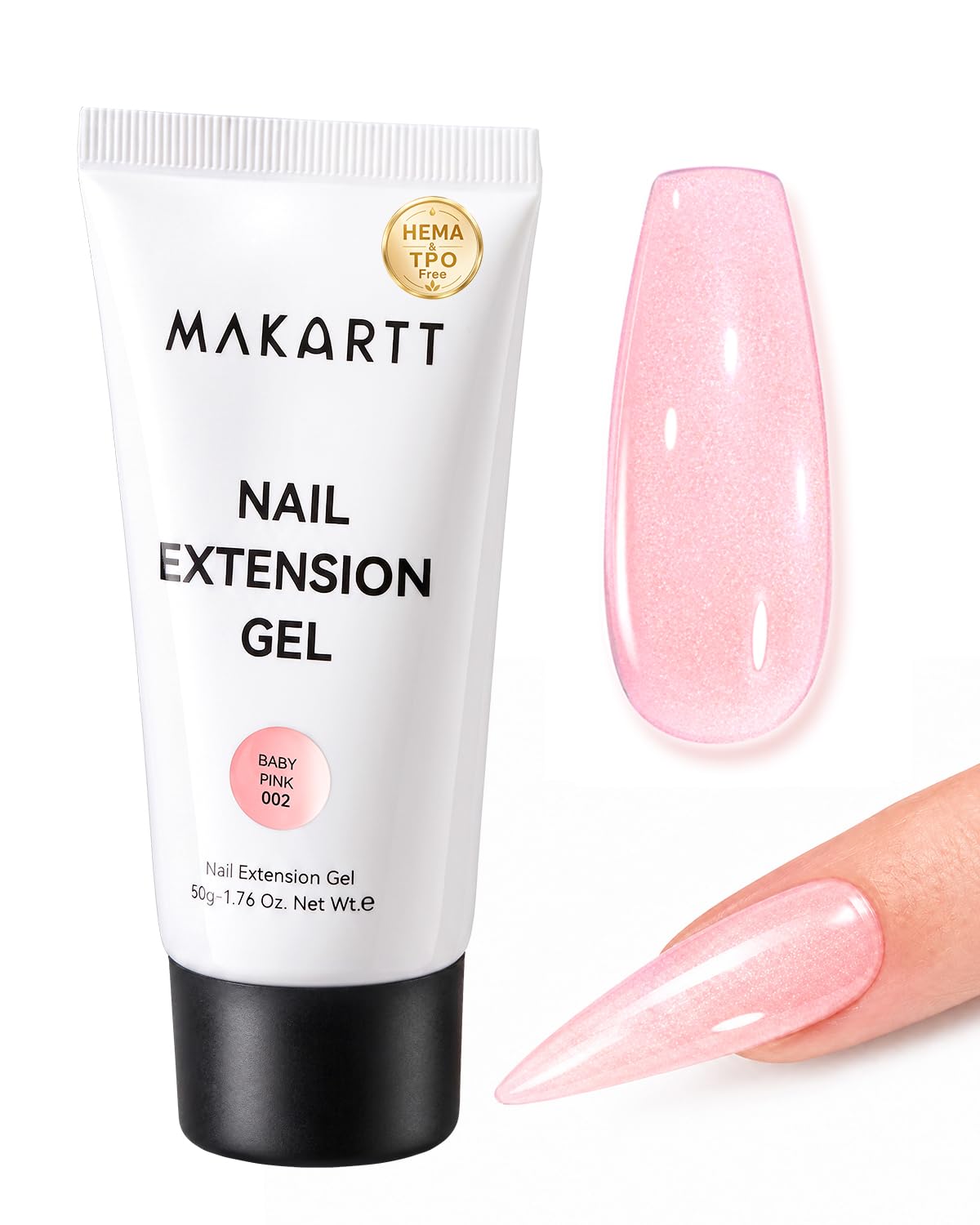 Makartt Pink Poly Nail Gel - Build Stunning Nails -25