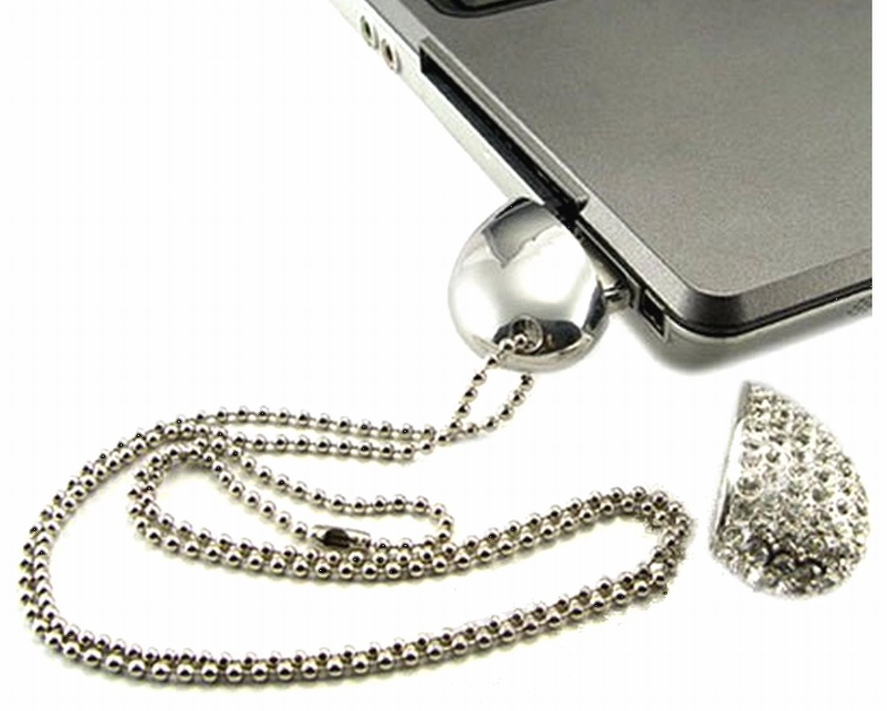 Amazon.co.jp: Amateras USB メモリ ハート スワロフスキー風 