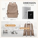 Women Laptop Backpack Casual Daypack for Work Travel College Backpack Purse Fits 14/15.6 Inch Notebook