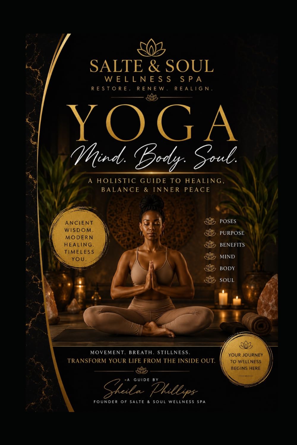 Yoga. Mind, Body, and Soul: A Holistic Guide to Healing, Balance, and Inner Peace