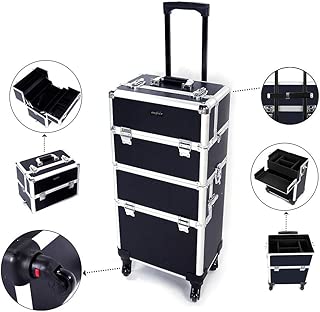 Best Rolling Storage Cases Hairstylist Travel Of 2020 Top Rated