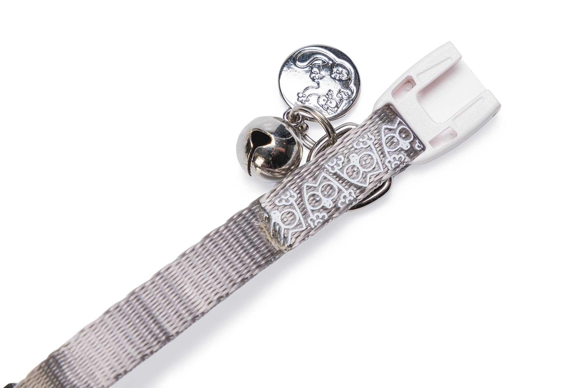 Simon's Cat Katzenhalsband Von Karlie - Verstellbares Nylon-Halsband Mit Sicherheitsverschluss & Glöckchen