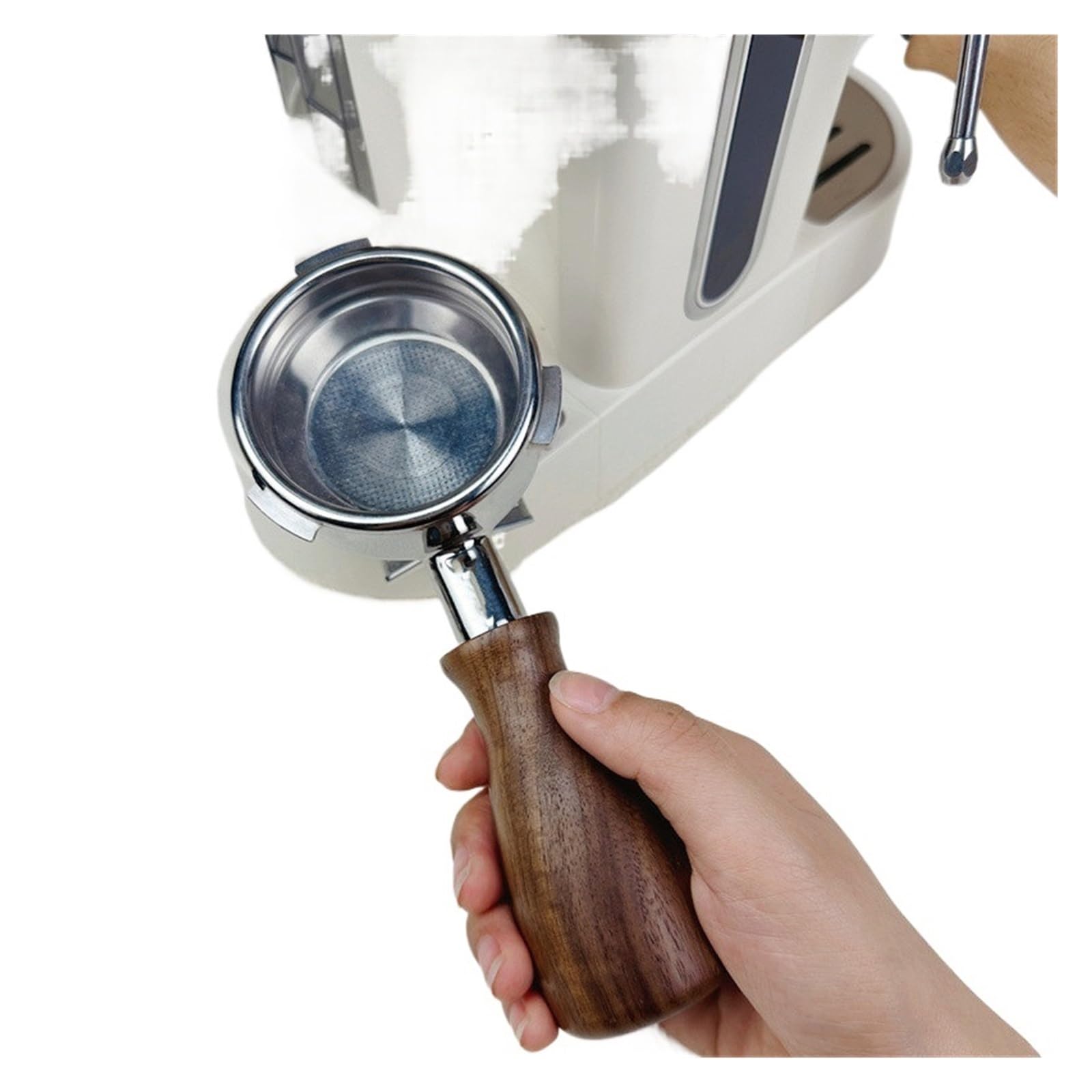 Compatible Con Dr. Café M10. Mango De Gotero De Café, Mango De Madera, Tamaño Corto, Pieza De Repuesto For Máquina De Café Expreso, Accesorio De Herramienta De Cafetería(3pcs)