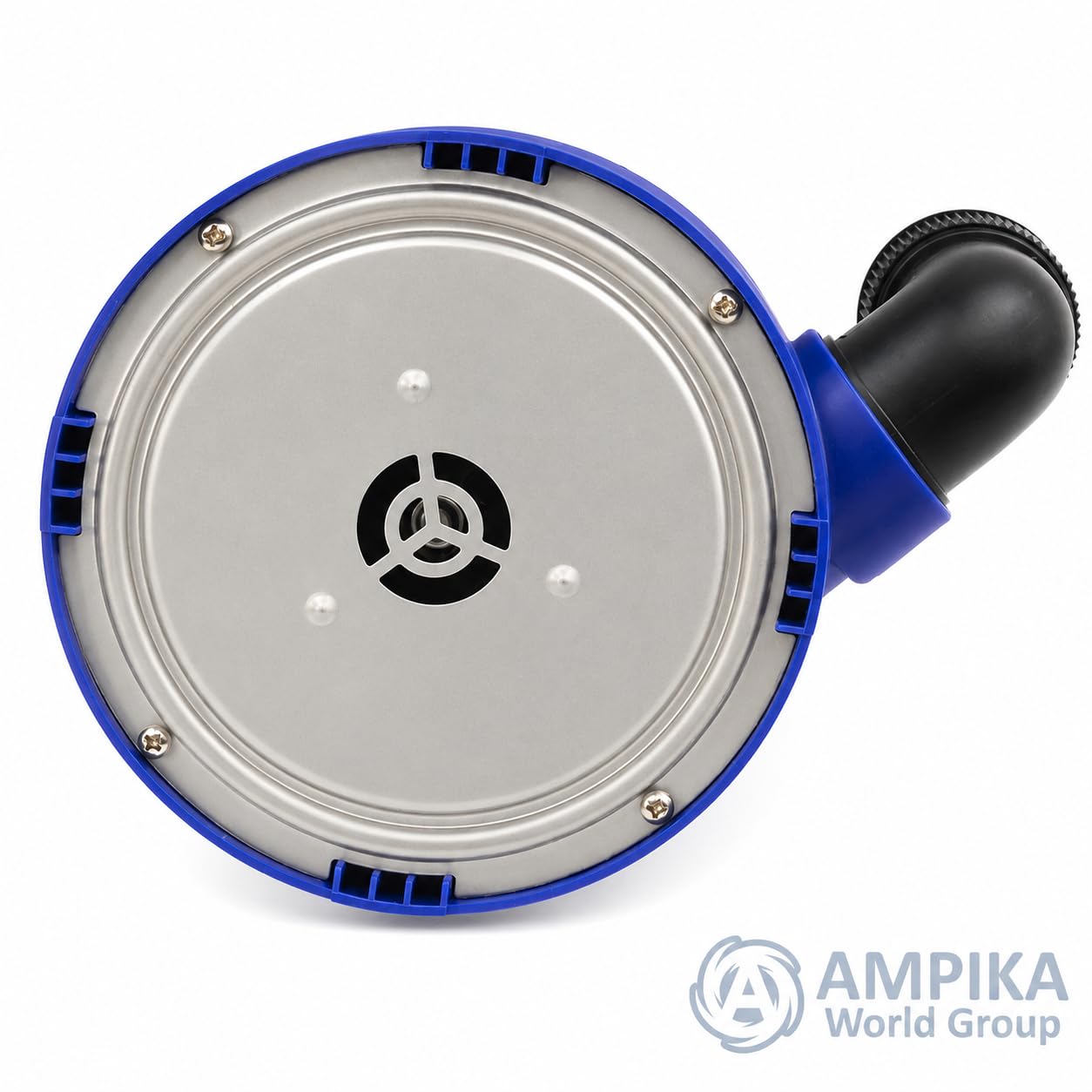 Bomba de drenaje sumergible Ampika DP4511 con flotador electrónico (capacidad de 120 l/min, profundidad máx. de inversión 7m), bombeo hasta 1...3 mm del suelo