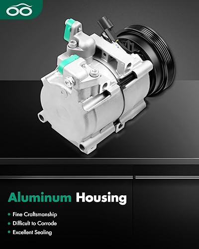 Miniatura 3 de SCITOO Bomba de compresor de CA para Hyundai Santa Fe 2.4L 01-06 para Hyundai Sonata 2.4L 99-05 para Kia Magentis 2.4L 01-06 para Kia Optima 2.4L