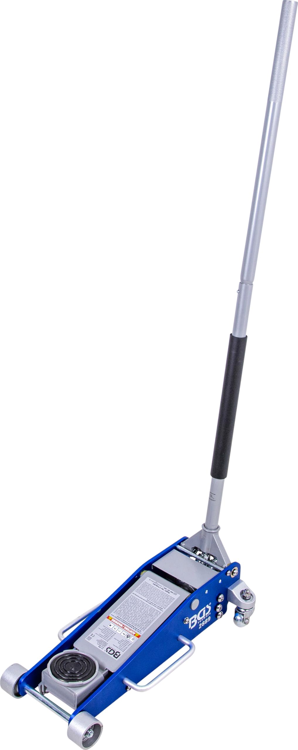 BGS 2889 | Gato de carretilla | construcción de aluminio-acero | 2,5 t
