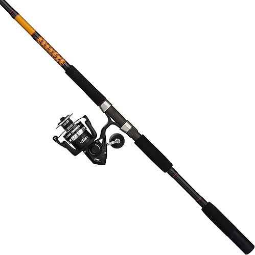 Miniatura 2 de Ugly Stik Bigwater - Caña de pescar y Penn Pursuit IV - Combo de carrete giratorio