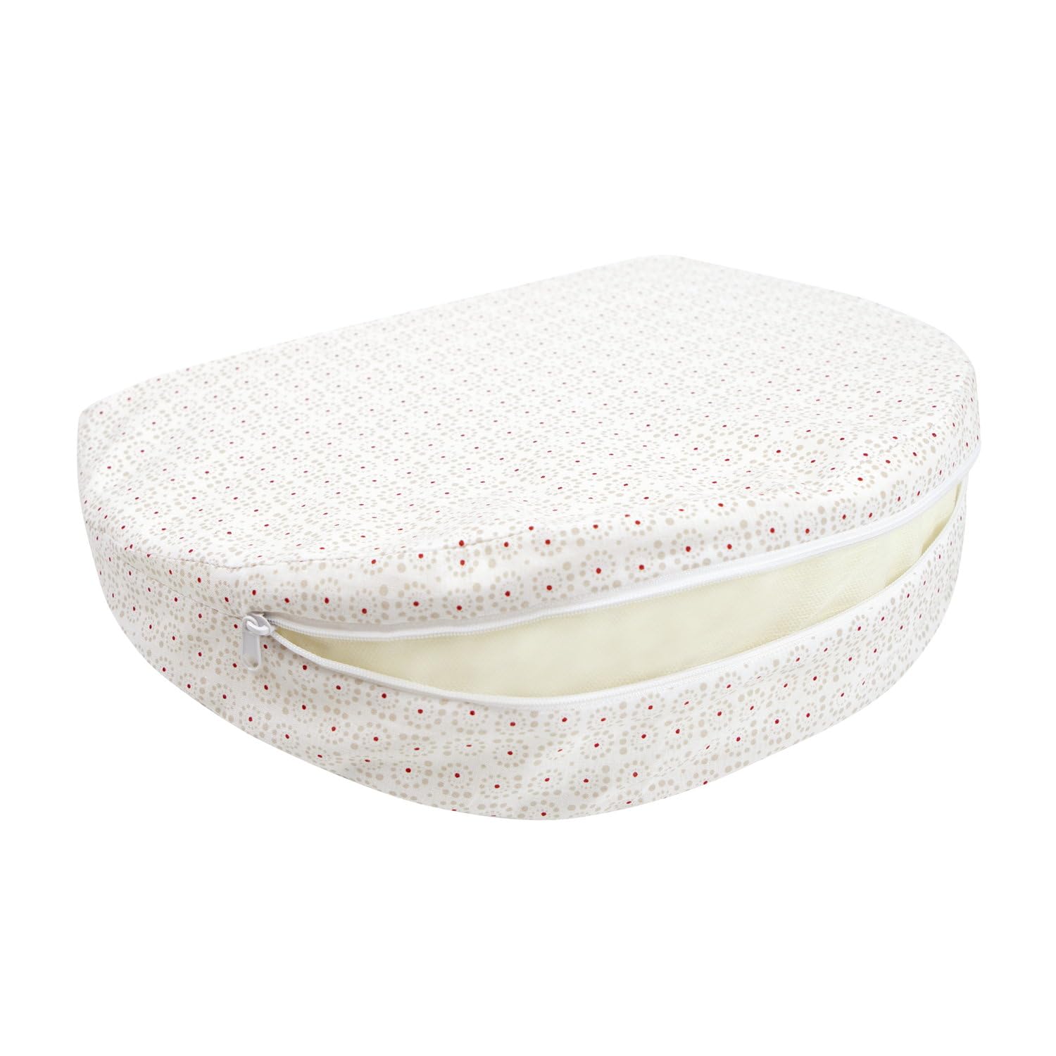 Boppy Pregnancy Wedge, Supporto Per La Gravidanza, Cuscino Gravidanza, Versatile Supporto per Sostenere Schiena e Addome, Supporto per Fianchi e Gambe, Compatto e Trasportabile, Fodera Removibile