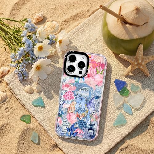 Coque compatible MagSafe iPhone 12 mini motif pastel élégant