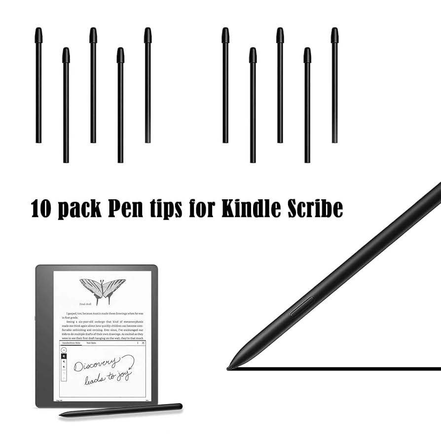Amazon.co.jp: Kindle Scribe ベーシックペン用ペン先 10本