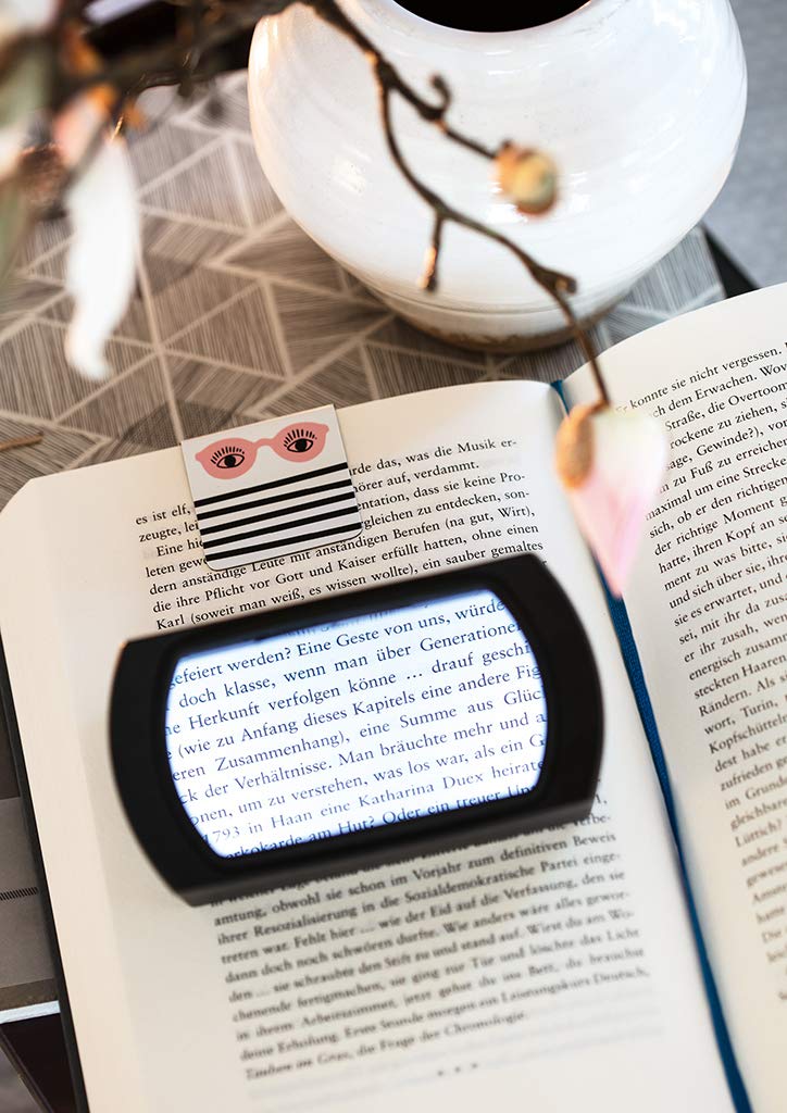 Moses. Libri_x LED Leselampe Lumi Für Bücher In Grün Mit Clip Klemmleuchte Mit Dimmer Zum Lesen Im