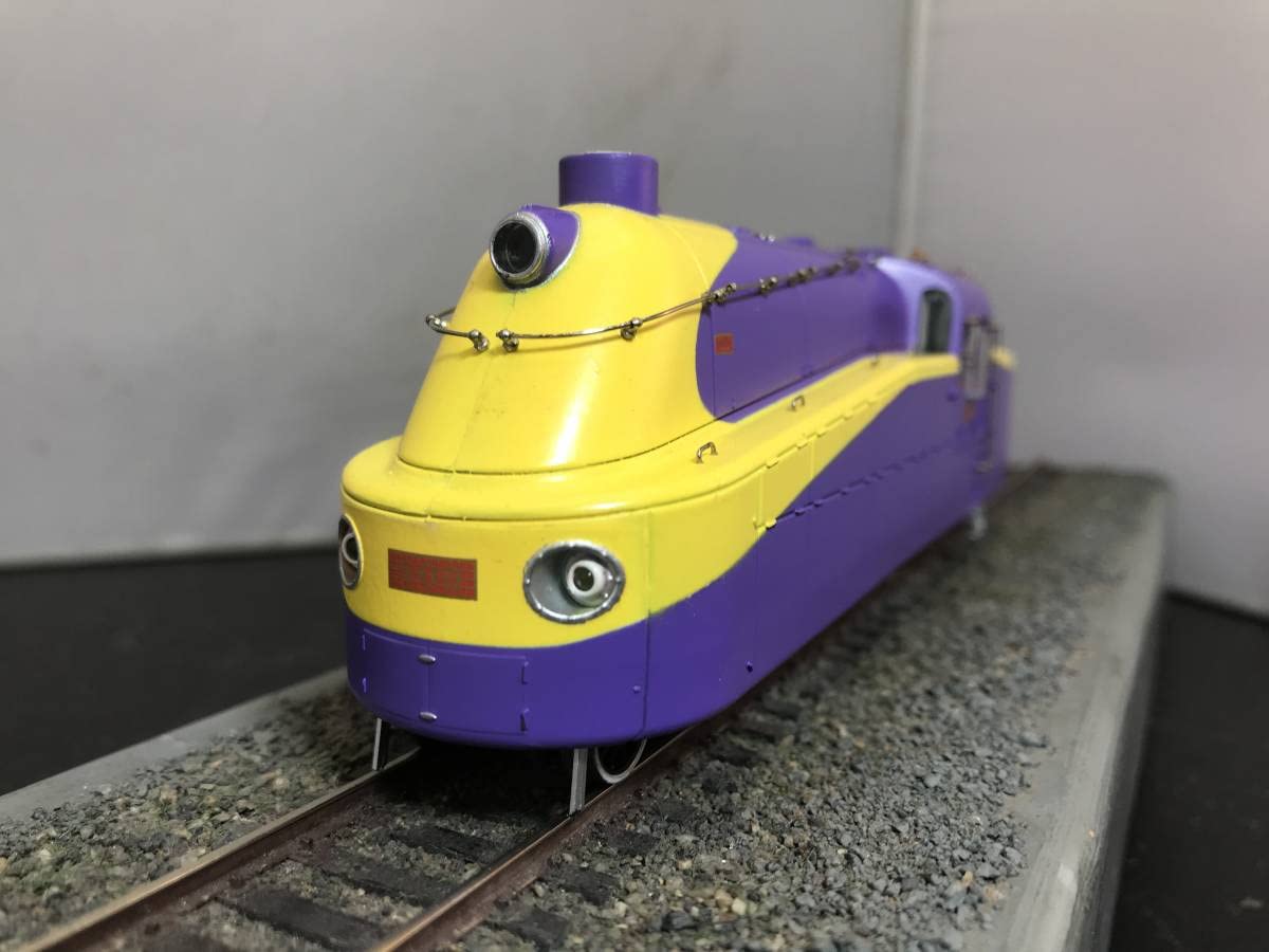 Amazon | 海龍 南満州鉄道500号機 戦前タイプ 紫黄色塗装1/87 16.5mm