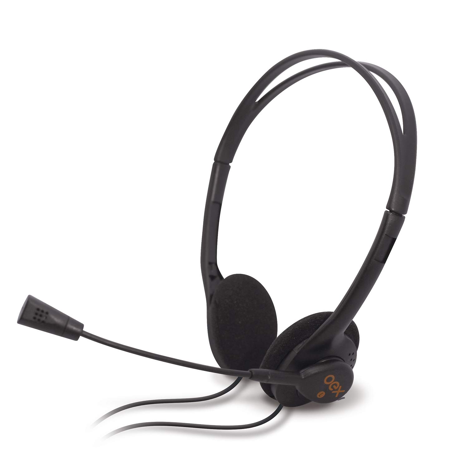 Fone De Ouvido, Newex, Headset, Com Microfone, P2, Cabo 1.8 Metros