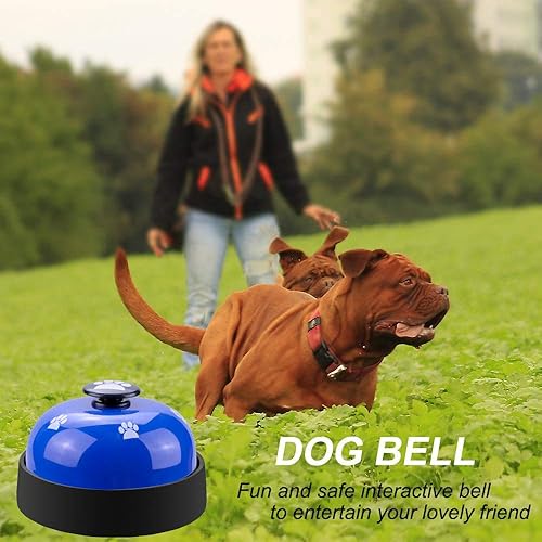 Miniatura 6 de Comsmart Campana de entrenamiento para perros, juego de 2 campanas de entrenamiento para perros y cachorros, timbre de puerta para perros y gatos,