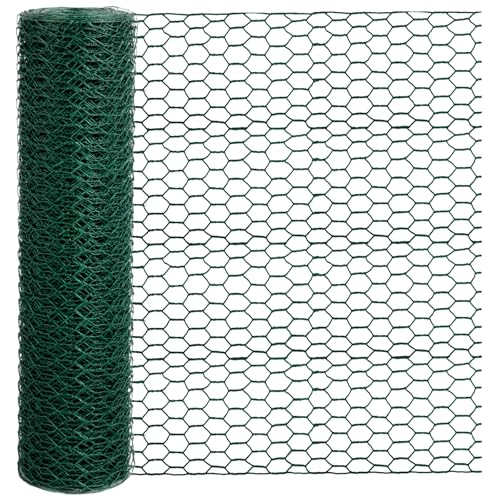 Floral Wire Netting 15.7 x 118 Inch Chicken Wire for Floral Arrangements Chicken Wire Floral Mesh Hexagonal Galvanized Netting Protect Plant & Decorate Flower Arch DIY Crafts