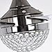 TiptonLight Modern Ceiling Fans with Light, Remote control Crystal Chandelier Ceiling Fans 44Inch Home Decorative Lamp for Living Room, Bedroom, Dining Room