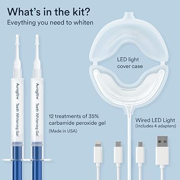 Auraglow Basic Whitening Kit & Extra Strength Pen