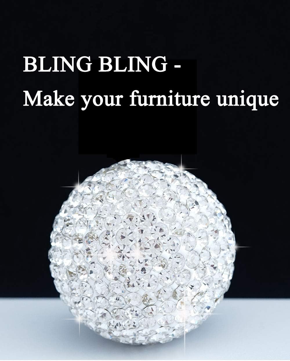 Single Hole Cabinet Knobs and Pulls 5PCS Door Cupboards Drawers Bedroom Furniture Handles Knob White
