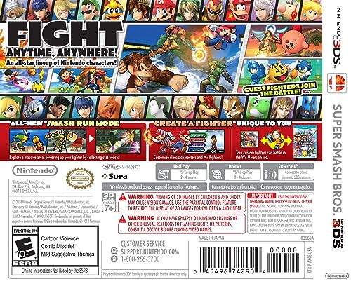 Nintendo 045496742904 Super Smash Brothers - Nintendo 3Ds thumb #2