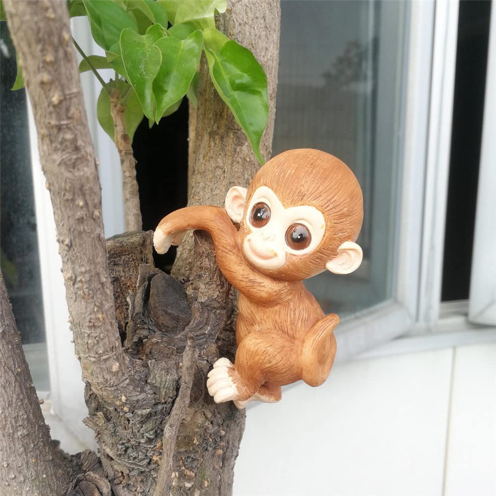 3er-Set Tierfiguren Aus Harz Als Blumentopf-Deko – Kletternde Kaninchen, Schwein & Frosch | Für Garten & Zimmer