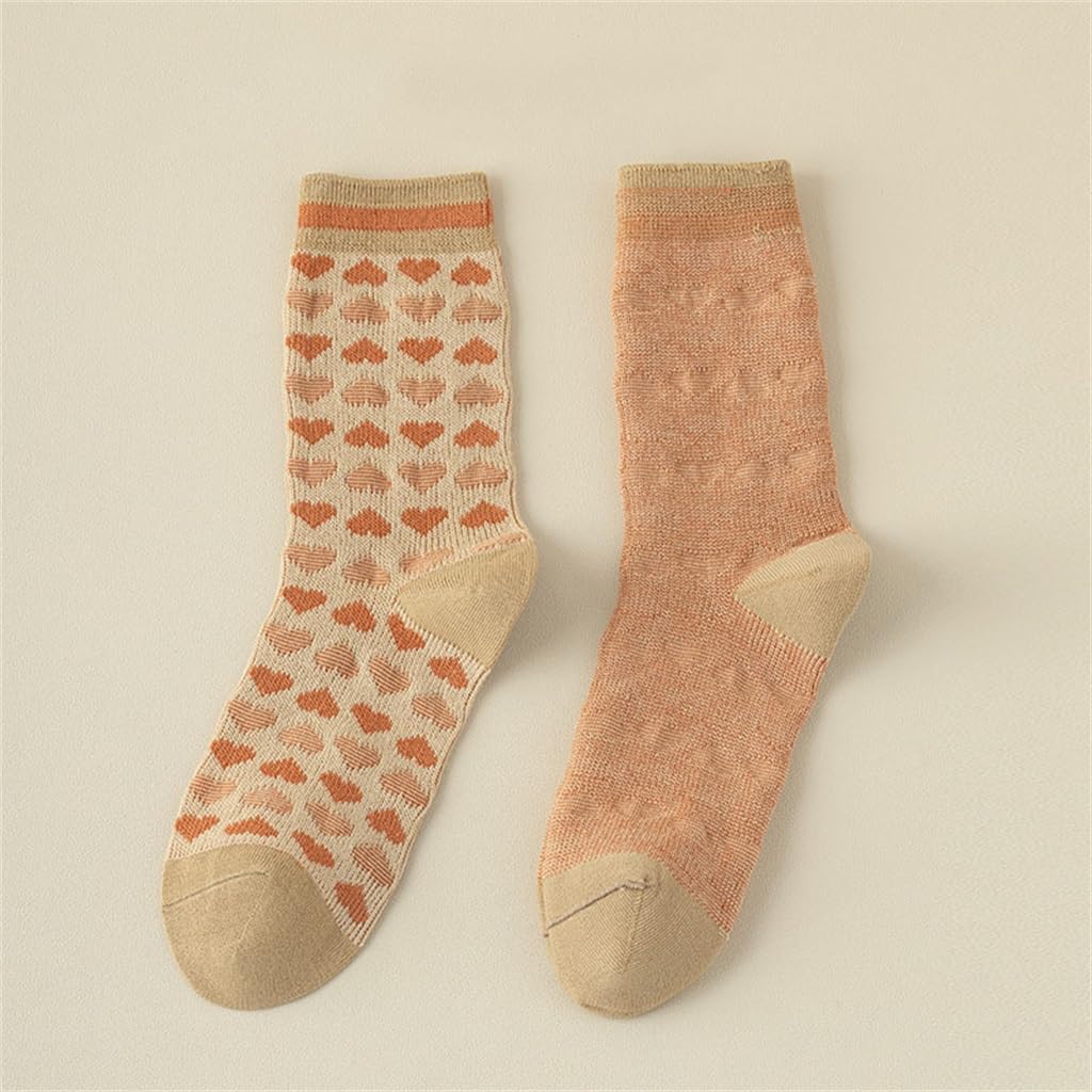 Needle Two Way Retro Sports Stockings Pile up Mid Length Socks
