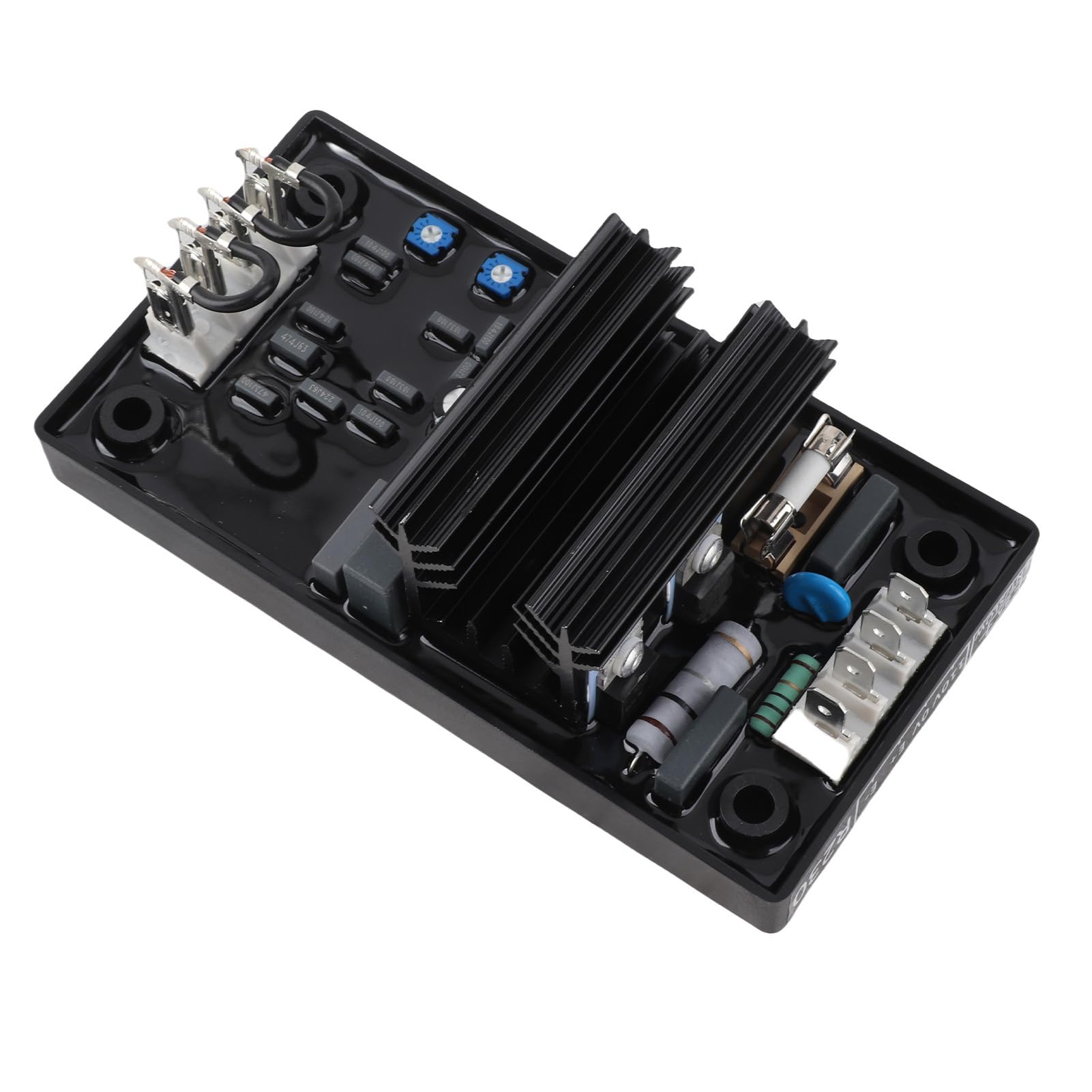Haofy Regulador de Voltaje Automático R230 AVR de para Generador sin Escobillas - Diseño Simple para Entusiastas del Alternador - 1 Regulador de Voltaje Automático