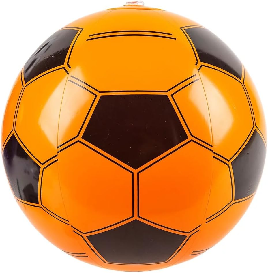 16" Sports Soccer Beach Ball Inflate Assorted Colors (4 Colors) Party Favor Beach Ball Inflatable Toy image 3 of 7 B0CV83KGVH