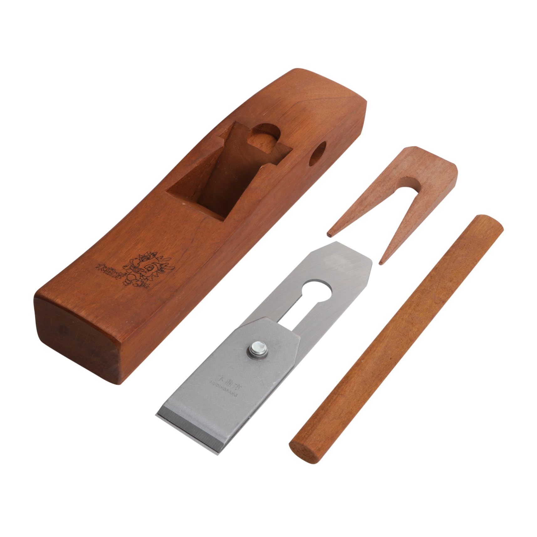 Ipetboom Pialla Manuale in Legno Resistente con Tagliente in Metallo Affilata per Falegnameria Utensile Artigianale per Lavorazione Precisa del Legno per Carpentieri e Appassionati di