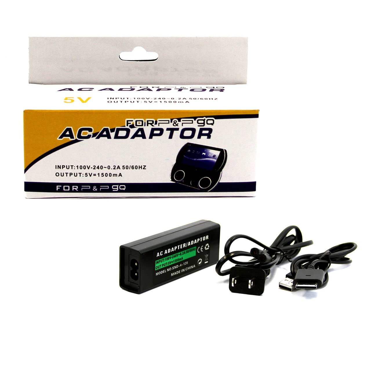 New World Power Adapter AC Power Supply Charger Adapter for PSP GO with USB Cable-image-29