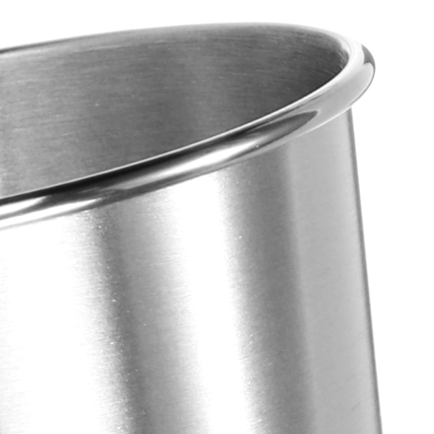 6x Edelstahl-Trinkbecher 300 ml - stapelbare Becher aus rostfreiem Edelstahl - leichte Camping- und Reisebecher, bruchsicher und spülmaschinengeeignet