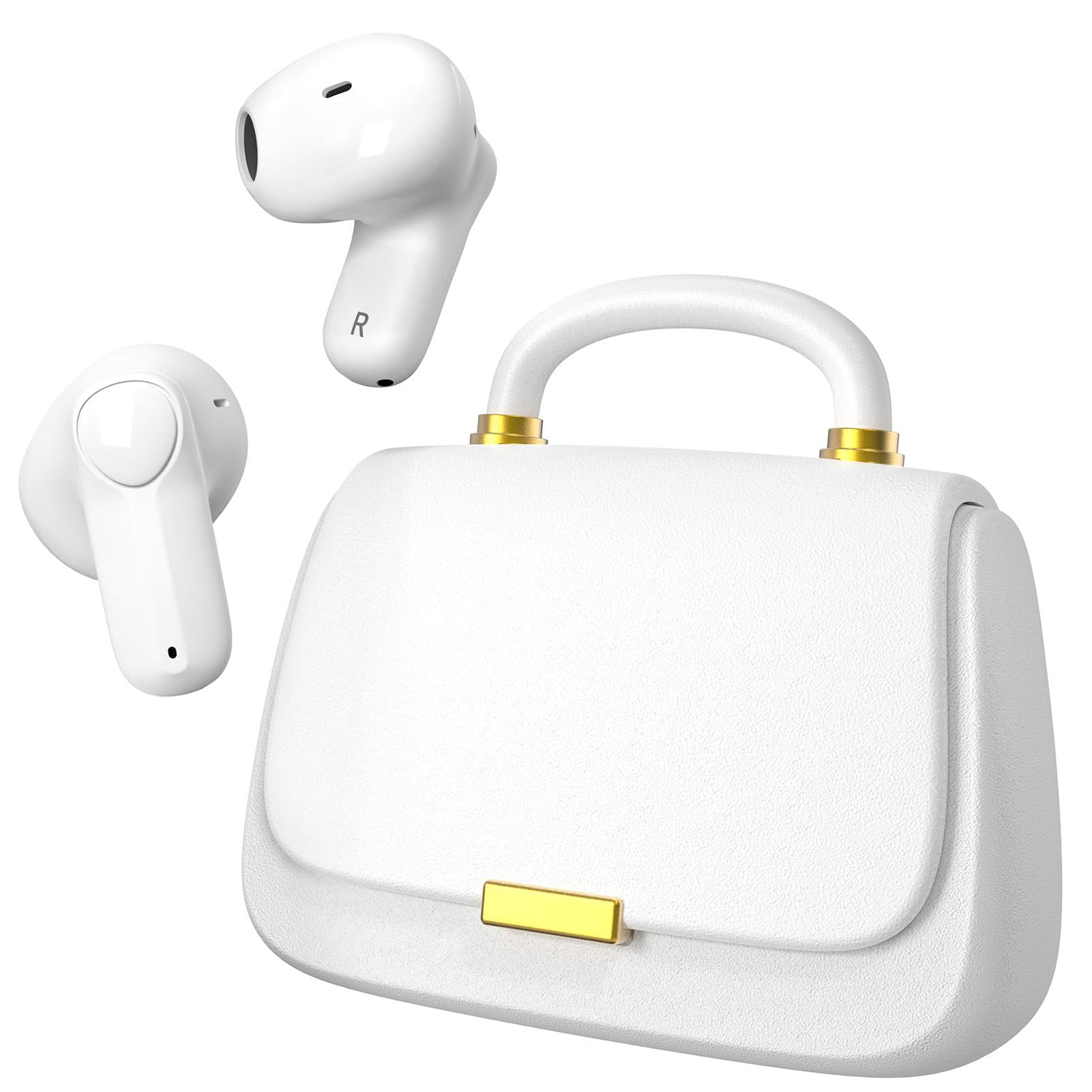 ANCwear Ear Buds,Bluetooth 5.3 in-Ear Headphones,13mm Drivers Deliver Premium Sound Earphones,22H Playtime True Wireless Earbuds with Unique Mini