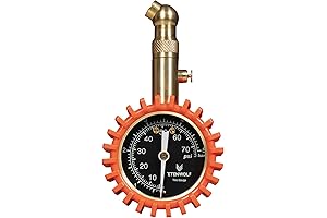 Tire Pressure Gauge 0-75 PSI, Reliable & Precise Plus-Minus 1%