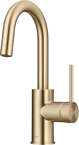 Miniatura 140 de KRAUS Oletto - Grifo de cocina y filtro de agua 2 en 1, monomando y extraíble, estilo comercial, para ósmosis inversa o sistema de filtración