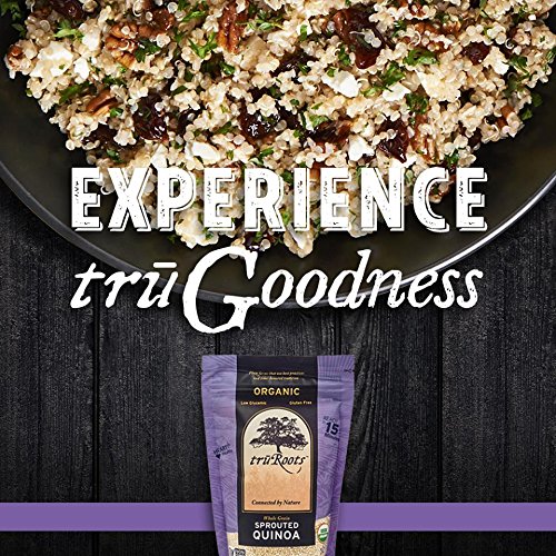 Truroots Organic Whole Grain Sprouted Quinoa, 12 Ounces #TOP3