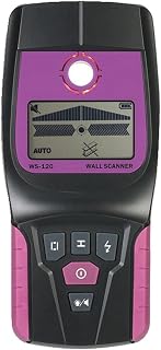 Escáner digital de pared 3 en 1, buscador de pernos de metal, detector de tuberías de PVC con cable de CA vivo con pantalla LCD, escaneo profundo de hasta 110 mm para hormigón de paneles de