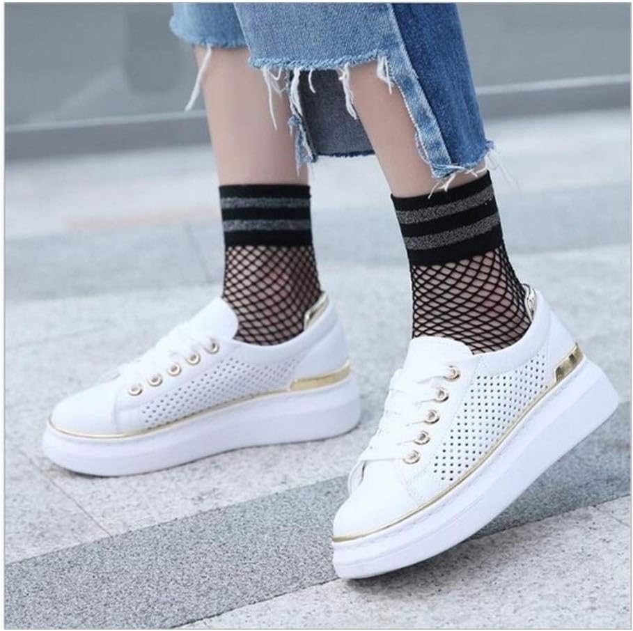 Image of SOLL Women Fishnet Ankle Socks | Fashion Ribbon Socks 3-pairs Size 5-9