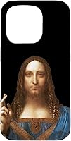Vista 14 de Funda para iPhone 12 Pro Max Leonardo da Vinci - Salvator Mundi (salvador del mundo)