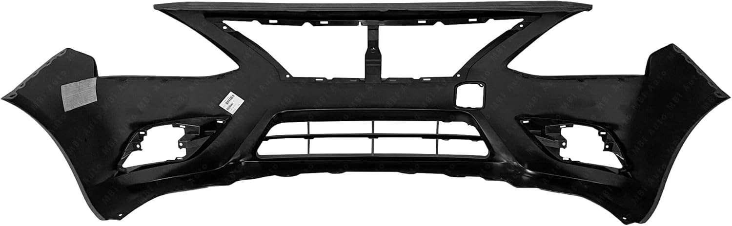 MBI AUTO - Primered, Front Bumper Cover Fascia for 2015-2019 Nissan Versa 15-18, NI1000299