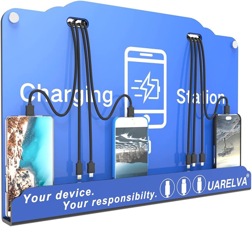 ChargeTech Cell Phone Charging Station Locker w/6 Digital