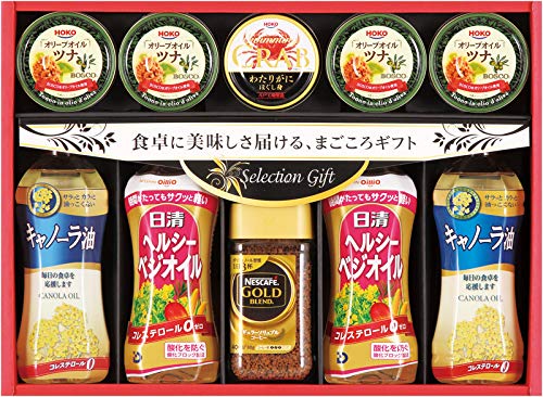 ネスカフェゴールドブレンド&日清オイルギフト