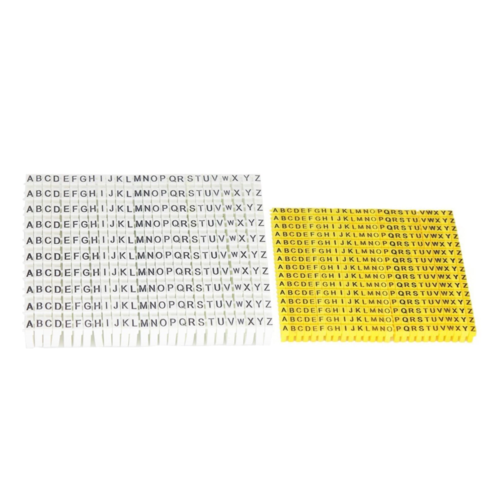 Câble réseau sans erreur grâce au clip de marquage jaune pour fil 0.3 mm²