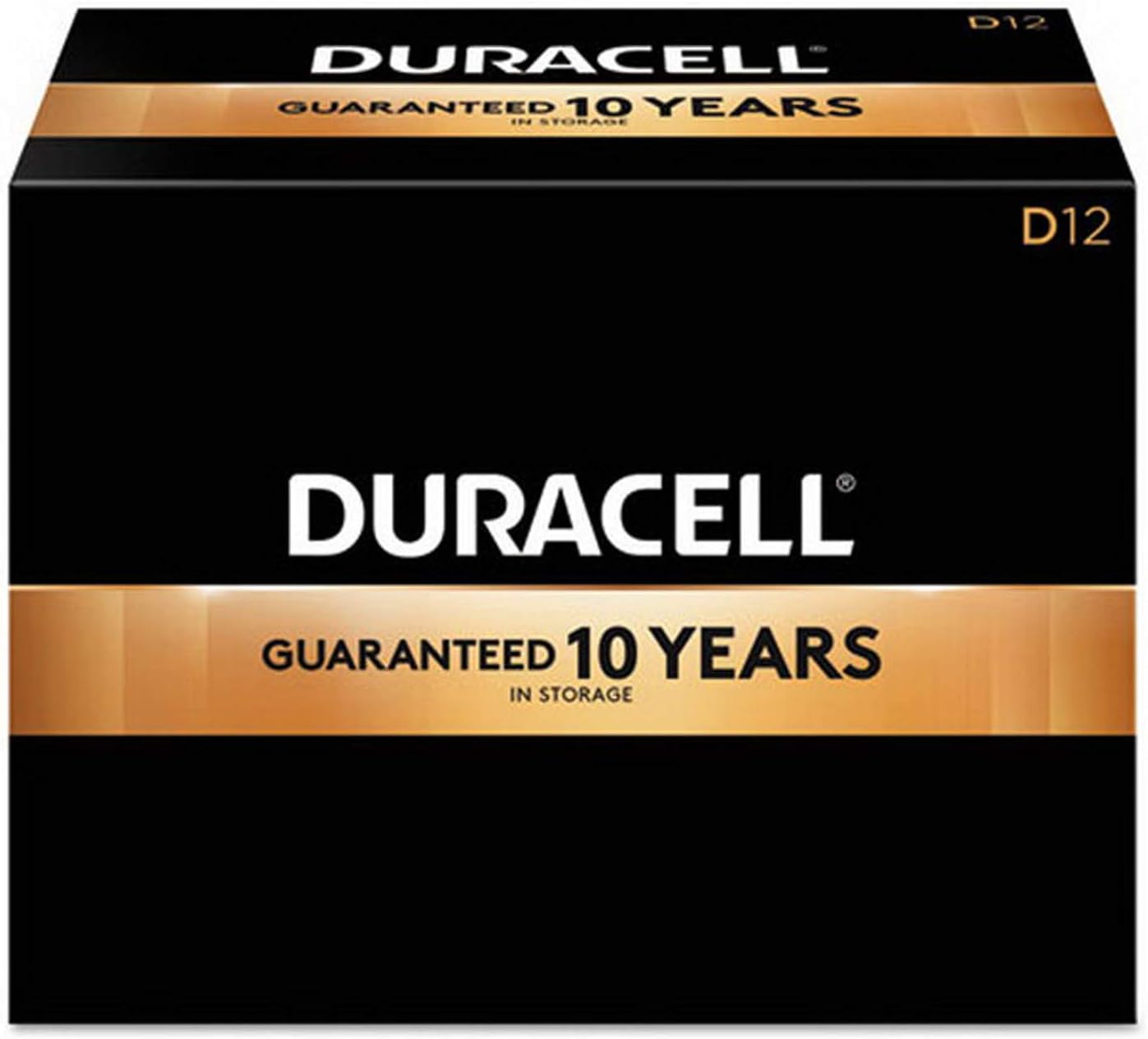 Duracell 1.5V CopperTop Alkaline Batteries, D, MN1300-12 Pack : Health & Household