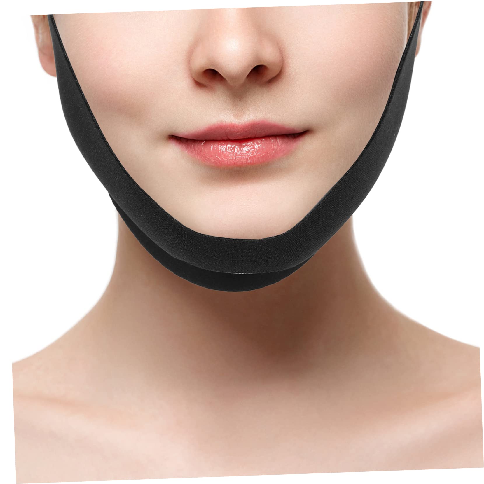 Healeved 10piezas Correa Antironquidos Para Mentón De Diseño Elástico Solución Práctica Para Dejar De Roncar Confortable y Transpirable Para Hombres y Mujeres