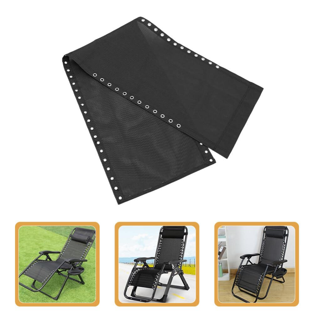 Baluue Ersatzstoff für Terrassenstühle aus PVC und Polyester Leichter und Tragbarer Bezugsersatz für Campingstühle mit Einfachem Design für Sommerferien und Garten