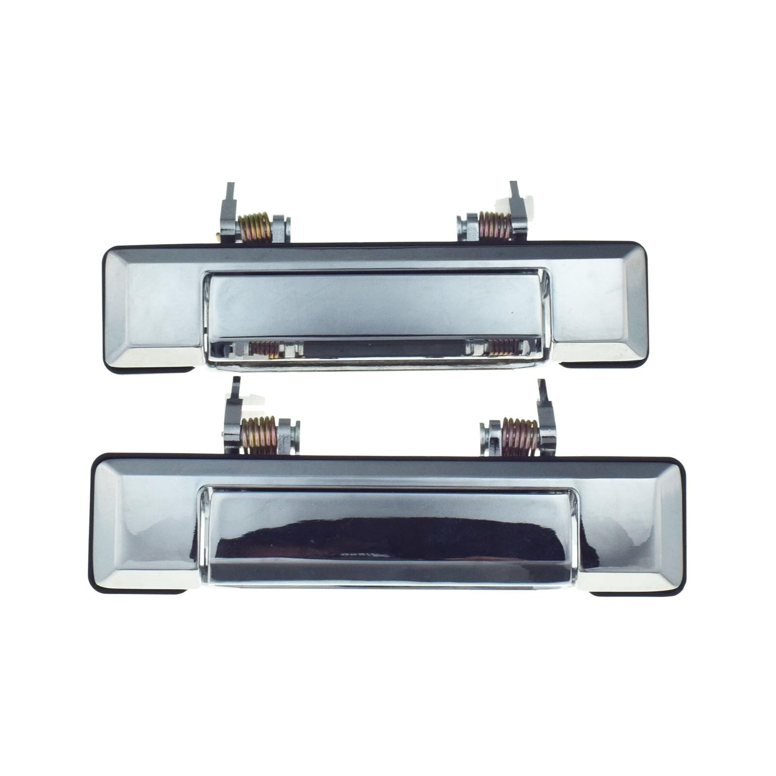 Zhhygmd 2 Pcs Outer Handle Metal Chrome L And R 69220-90K00 For Toyota For Hilux Ln50 Ln56 Rn55 Ln65 Mk2 For Land For Cruiser Fj70 Fj60 Fj62 1984-1988(2 Pcs)